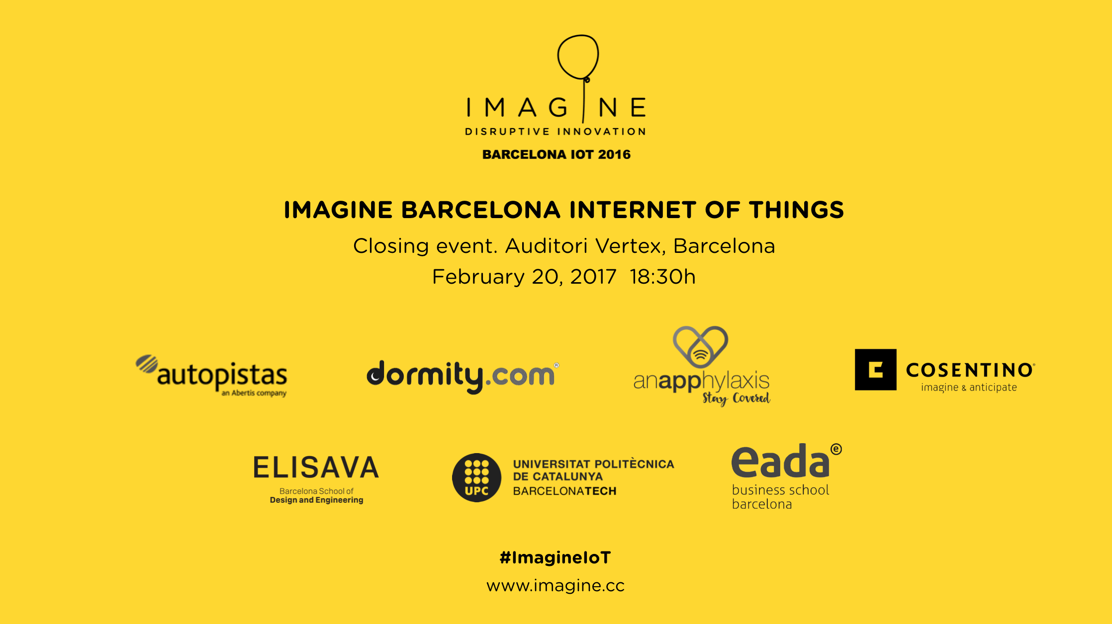 Evento Clausura Imagine IoT